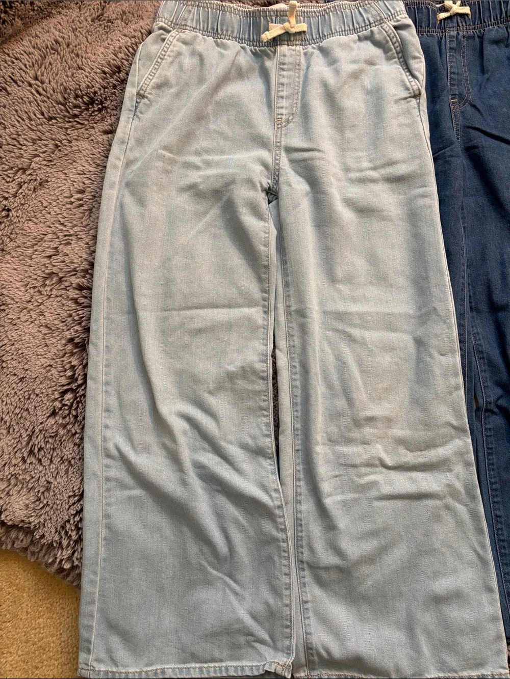 Lot of 4 Old Navy Girls High Rise Baggy Jeans
